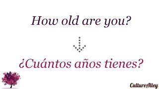 Basic Spanish. Lesson 20. Talking about age and birthdays.