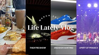 #vlog | sneaker shopping, Gregory Maqoma show, breakfast date, Sunday reset, Spirit of Praise 9