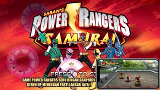 Keren Banget Wajib Main ! - Game Power Rangers Samurai Android Offline screenshot 2