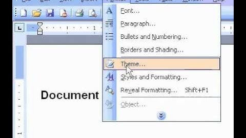 Microsoft Office Word 2003 View or apply styles with the Style Gallery
