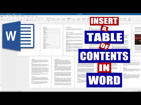 how-to-create-a-table-of-contents-in-word-|-microsoft-word-tutorial