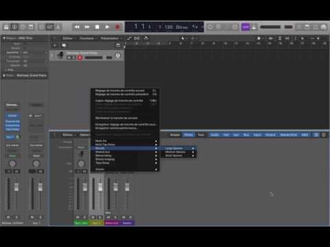 tuto présentation des bus sur Logic Pro X