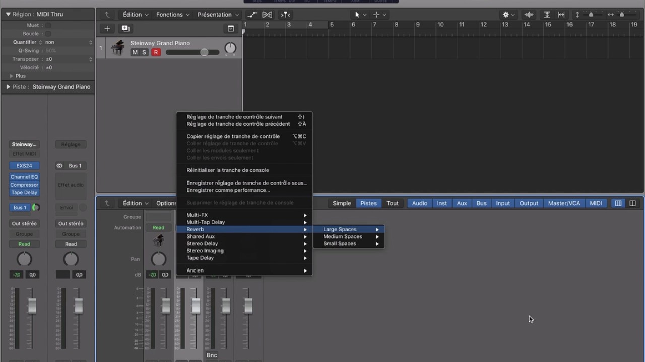 tuto présentation des bus sur Logic Pro X YouTube