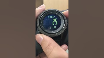 About the calorie function and pedometer function of APACHE46, and how to reset the step count