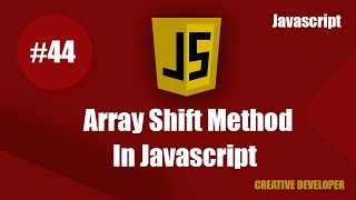 Array shift method in javascript || Javascript array shift method || Shift method || Javascript Wealth