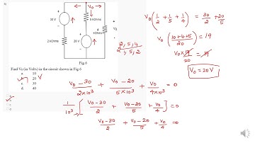 NPTEL -Fundamentals in Electrical Engineering - Assignment -3