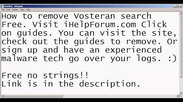 How To Remove Vosteran Search Hijacker (Removal Guide)