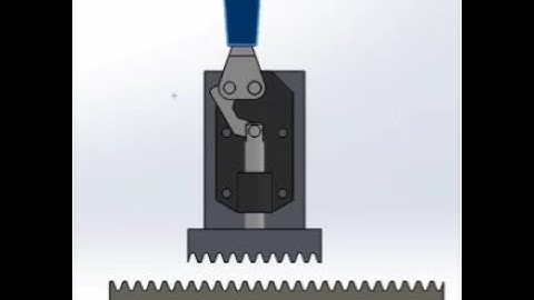 How to add Toggle Clamp Movement in solidworks #toggleclamp #solidworkstutorial #solidworks