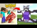 Minecraft But Mobs Are Statues!