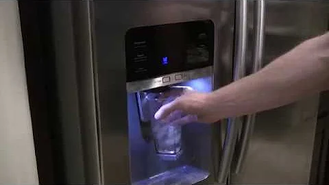Replacing the water / icemaker dispenser switch in a Samsung refrigerator