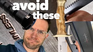 Five Danger Signs When Buying a Knife