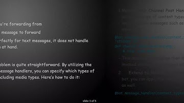 How to Fix Forwarding Issues for Media Messages in Python Telebot