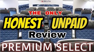 Delta Premium Select Cabin Review 777 - 200LR - LAX - SYDNEY