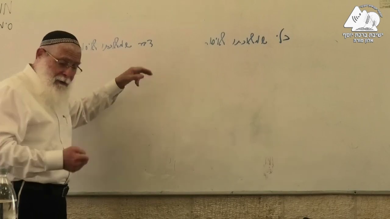טלטול אבן בשבת | הרב אליקים לבנון | הלכות מוקצה | הלכות שבת תשפ"ג | 10