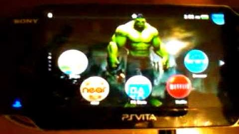 How to change your Ps Vita lock screen & wallpaper