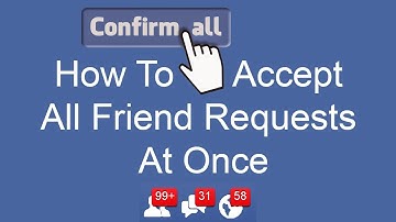 how to accept all friends request in one click on facebook