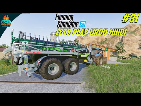 Let’s Play Amberstone #31- Using Slurry- Farming Simulator 23 Mobile Gameplay