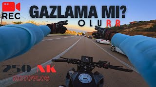 Enerji̇ Full Keyi̇fli̇ Sohbetli̇ Gazlama 250-Nk Gopro 11 Motovlog 