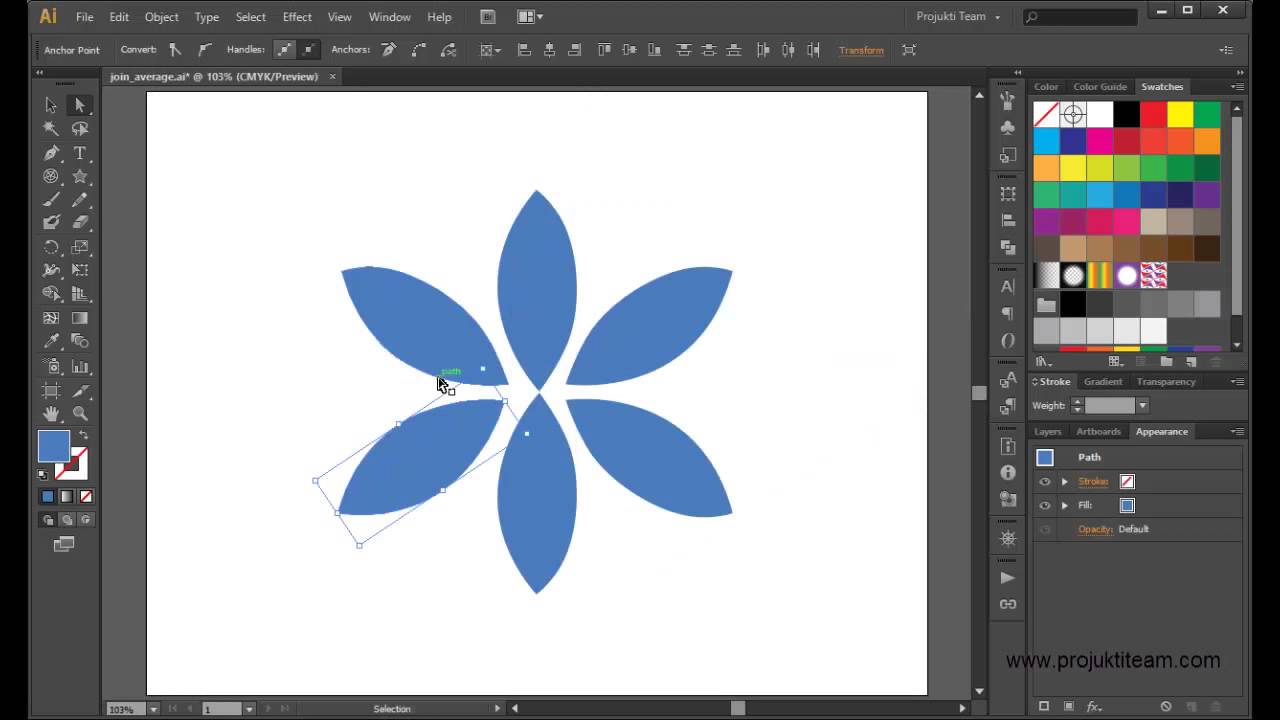 Illustrator Bangla Tutorial Knife Tool - YouTube