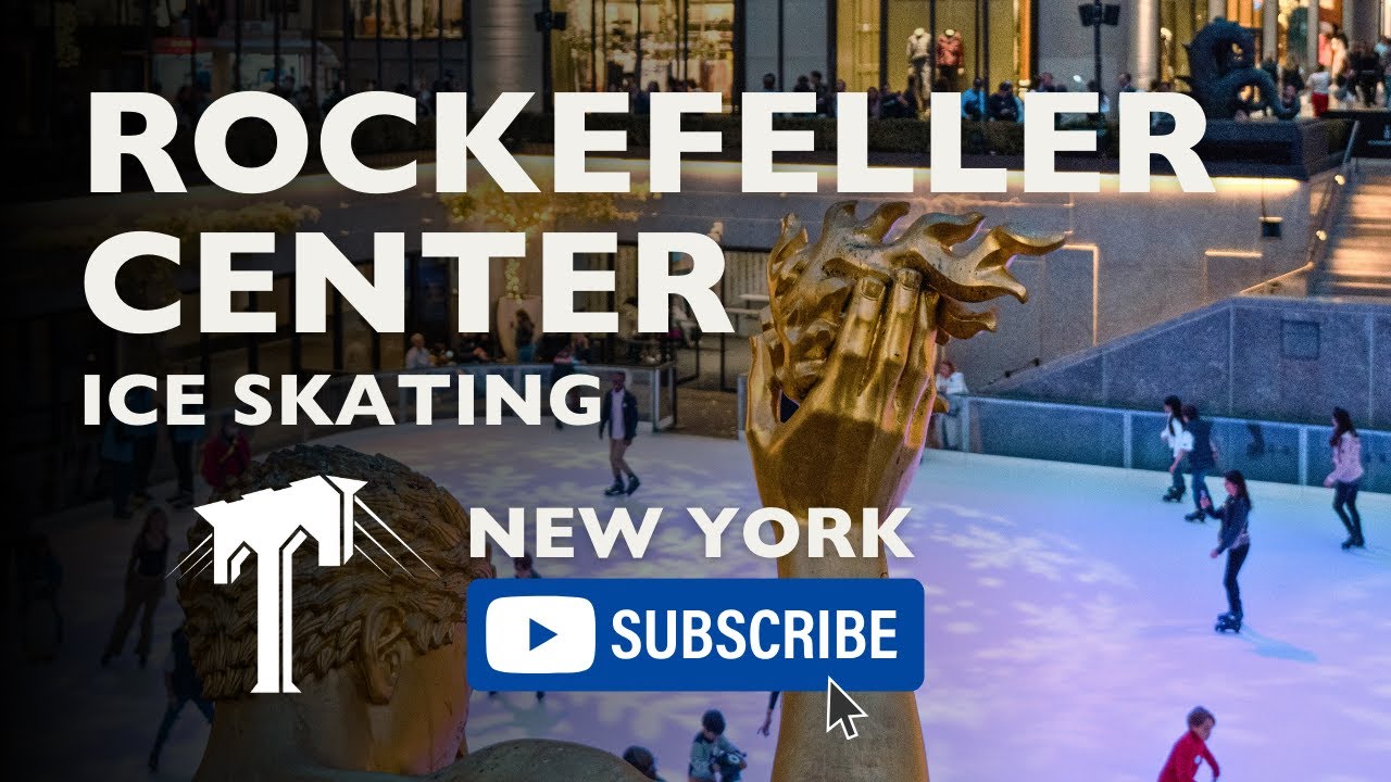 Watch People Ice Skating in 4K at Rockefeller Center Ice Rink | New ...