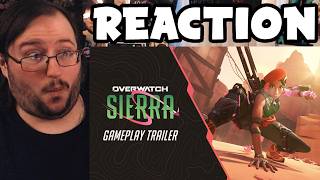 Gor's "OVERWATCH - Sierra New Hero Gameplay Trailer" REACTION