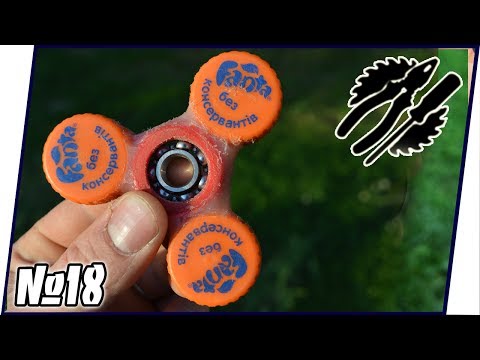 How to make a SIMPLE SPINNER of CAPS from bottles // Online Workshop #18 How to make a SIMPLE SPINNER of CAPS from bottles // Online Workshop #18