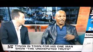 Тайсон послал ведущего нах в прямом эфире/Mike Tyson Тайсон послал ведущего нах в прямом эфире/Mike Tyson
