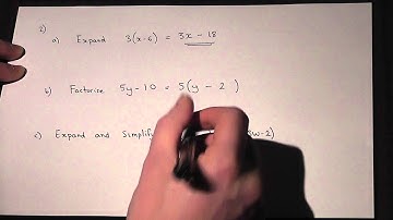 How to expand and factorise linear brackets easily