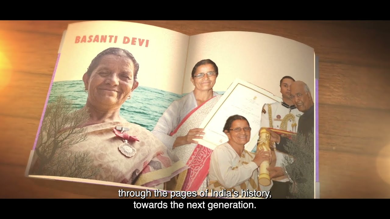 Ms Basanti Devi a Padma Shri awardee for being the Saviour of the Kosi River