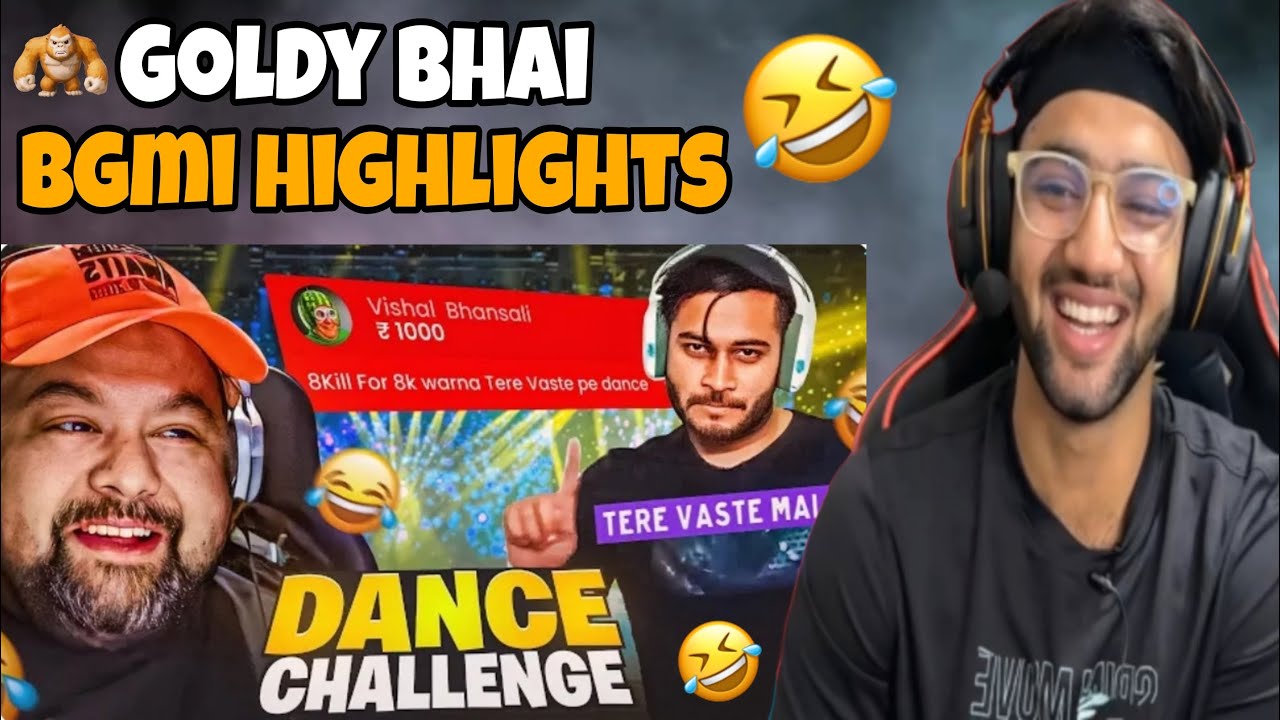 Goldy bhai bgmi highlights are too funny - YouTube