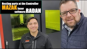 Camera nesting made easy with RADAN and Mazak