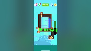 Save The Fish!🐟🔥🏆 - All Gameplay Level 676! (iOS/Android) #shorts #games #funny #savethefish