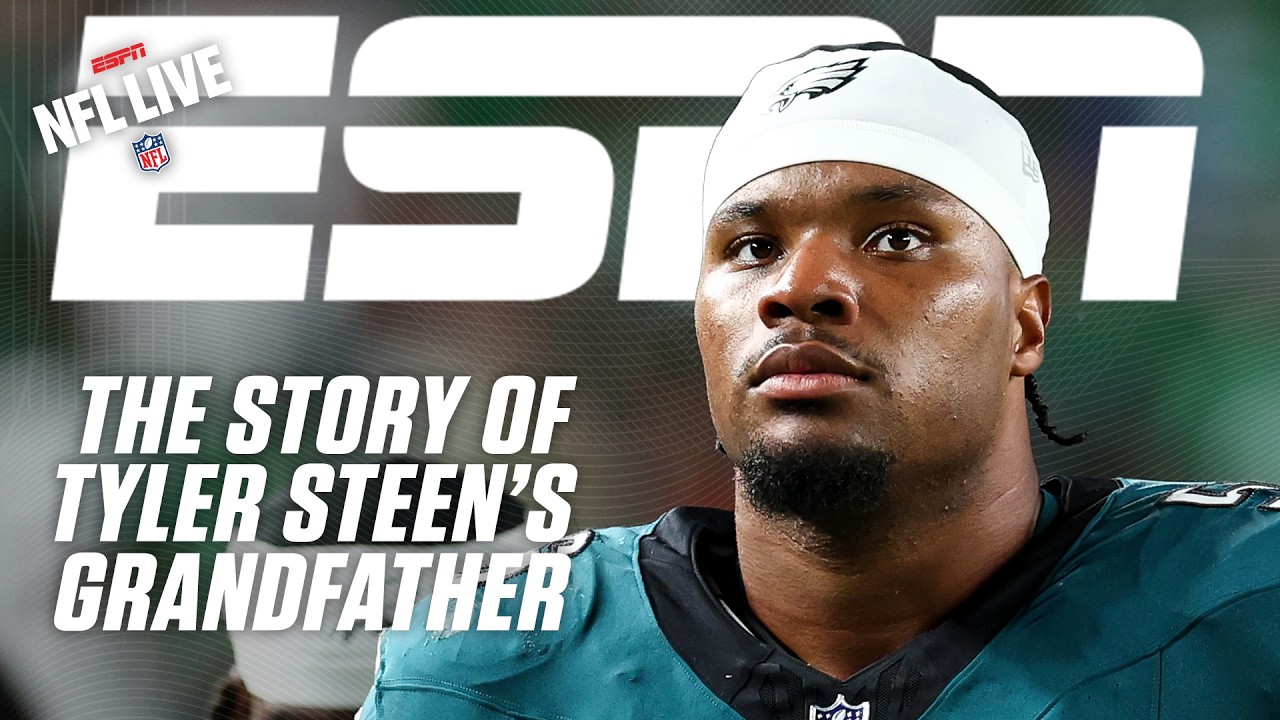 How Eagles guard Tyler Steen's grandfather, Rodney Davis, personifies sacrifice | NFL Live