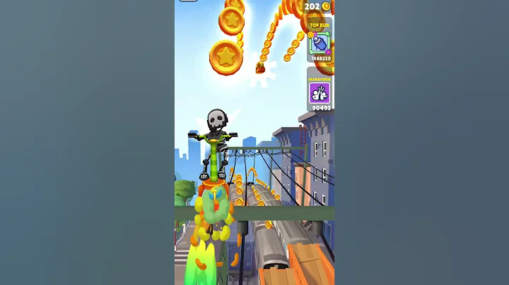 Subway surfers 🚇 With AMONG us #subwaysurfers #viral #shorts
