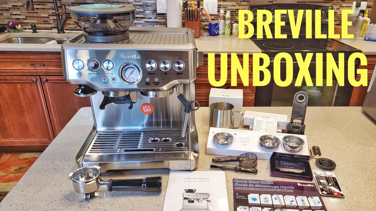 【早い者勝ち！】Breville Barista ExpressBES870XL UNBOXING Breville Barista Express Espresso Machine BES870XL