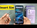 hmd vibe 2 5g sim card kaise lagaye | how to insert sim in hmd vibe 2 5g