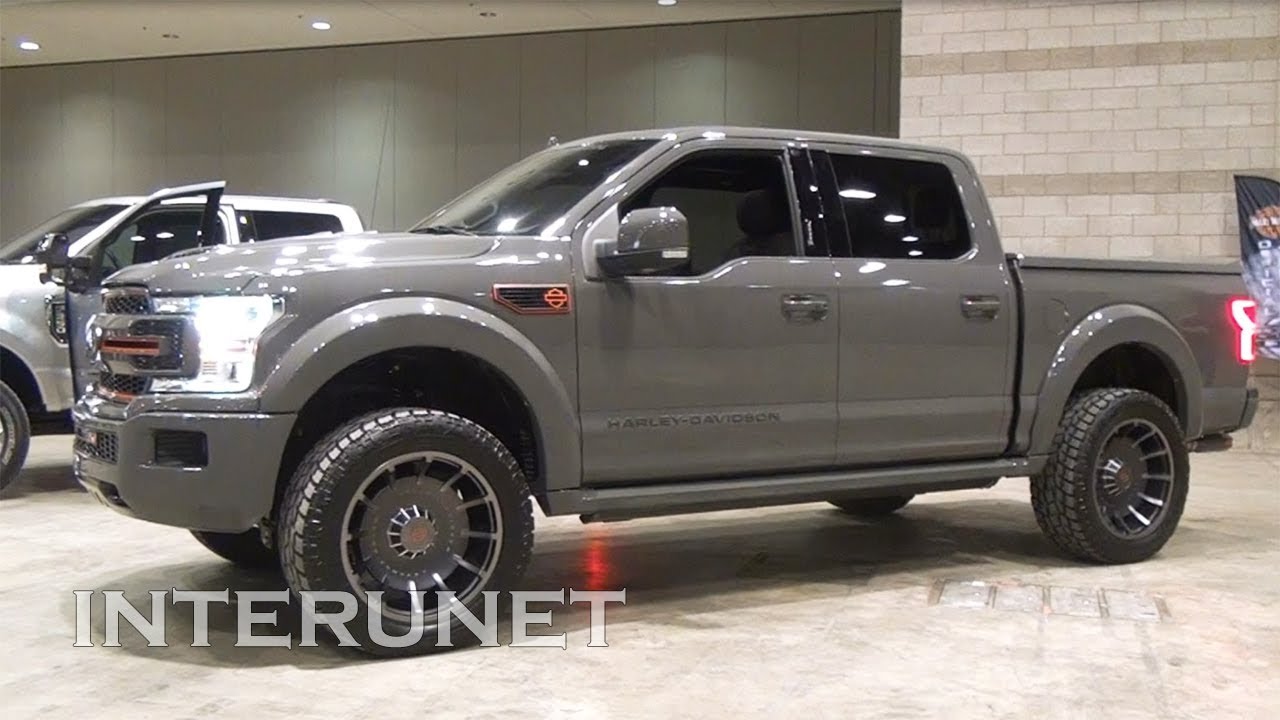 Driving 2019 Ford F150 Official Harley Davidson Leadfoot Truck