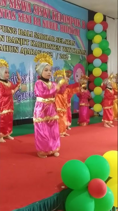 tari cindai anak RA NURUL HIDAYAH KEC. BANJIT