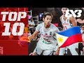 Top 10 Philippines Plays of 2018 ft. Ricci Rivero, Stanley Pringle & more! - FIBA 3x3