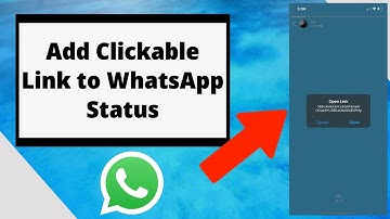 How to Add a Clickable Link to WhatsApp Status
