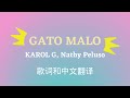 KAROL G, Nathy Peluso的Gato malo的歌词和中文翻译