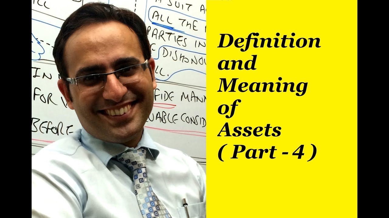 Basic Accounting Terms Video 4 What Are Assets Part 4 YouTube