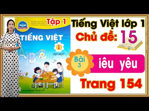 Video Tiếng việt lớp 1 sách chân trời sáng tạo - Chủ đề 15 -... - youtube