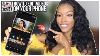 HOW TO EDIT VIDEOS ON YOUR PHONE | Slim’s YouTuber Beginner Series screenshot 1