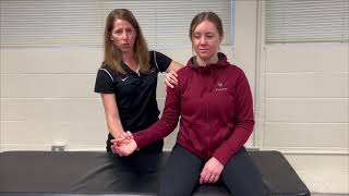 Yergason's Test (Whitworth Athletic Training)