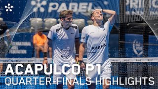 GNP Mexico P1 Premier Padel: Highlights day 4 (men)