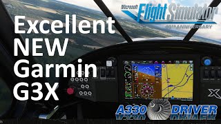 AWESOME GARMIN G3X Overhaul in SU15  Let's test it | Real Airline Pilot