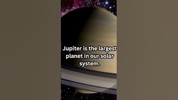 Jupiter is the largest planet in our solar system #jupiter #jupiterplanet #largestplanet #solar