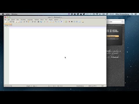 WineBottler | How to Install Notepad++ on a Mac