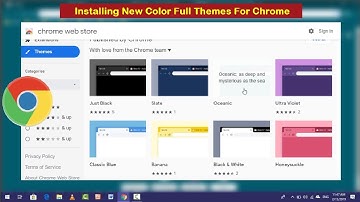 Download Install & Uninstall New Themes for Google Chrome in Windows